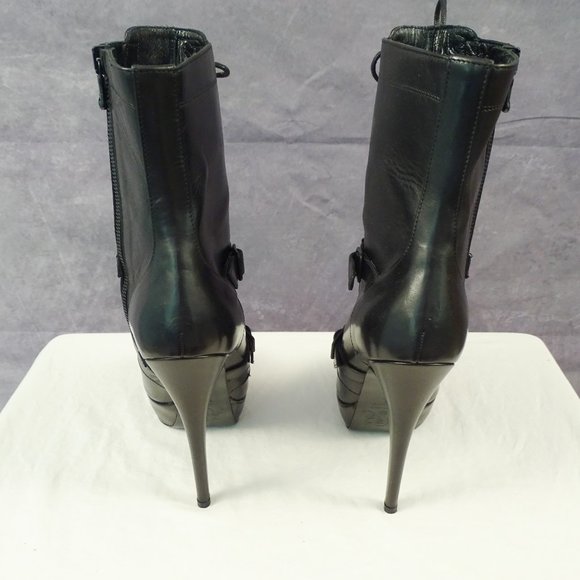 Rock & Republic Black Heeled Boots - Picture 3 of 9